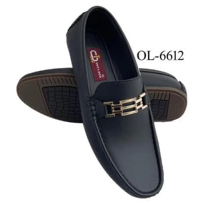 Leather Casual Fit Black – OL-6612